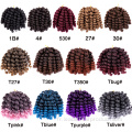 Extension de cheveux de cheveux synthétiques au crochet Jumpy Wand Curls